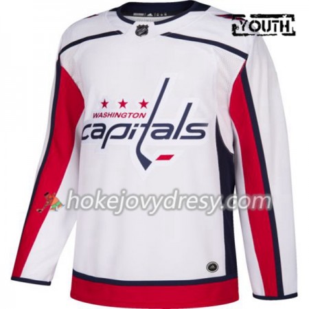 Dětské Hokejový Dres Washington Capitals Blank Adidas Bílá Authentic